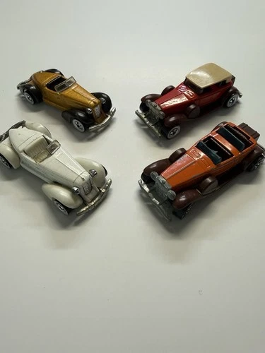 4 HOT WHEELS 1978 Cruisers Hot Wheels Die Cast Cars.  Vintage!!!