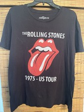 Vintage-Look Rolling Stones T-Shirt. 2021 Musidor print. Mens XXL.