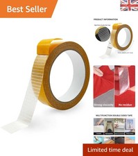Clear Double Sided Tape 1in x 33ft - Best for Fashion Emergencies & More