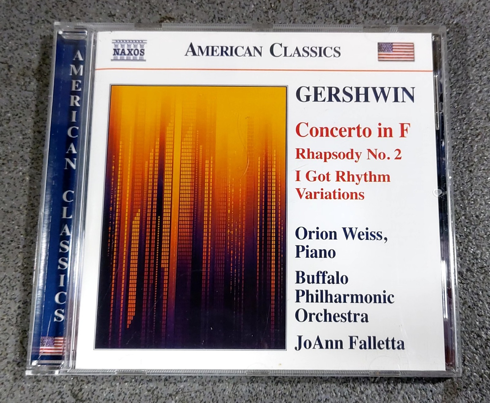 Gershwin: Concerto in F; Rhapsody No. 2; I Got Rhythm Variations - CD
