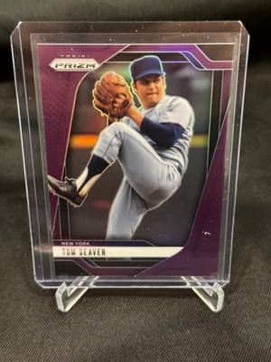 2025 Panini Prizm Tom Seaver Purple Prizm #59/149 Mets #33