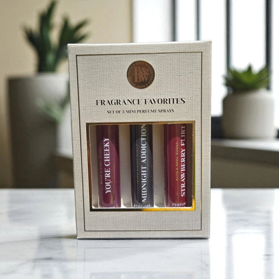 1X Baño y Cuerpo Funciona LUJOS COTIDIANOS 3 PIEZAS MINI PERFUME SPRAY SET DE REGALO  Foto 2 de 4