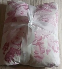 Pottery Barn Teen LoveShackFancy Damask Ruffle Duvet Cover Twin/XL Twin