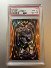 2024-25 Panini - Mezzanine Anthony Edwards #365 Orange Tectonic PSA 10 Pop 1