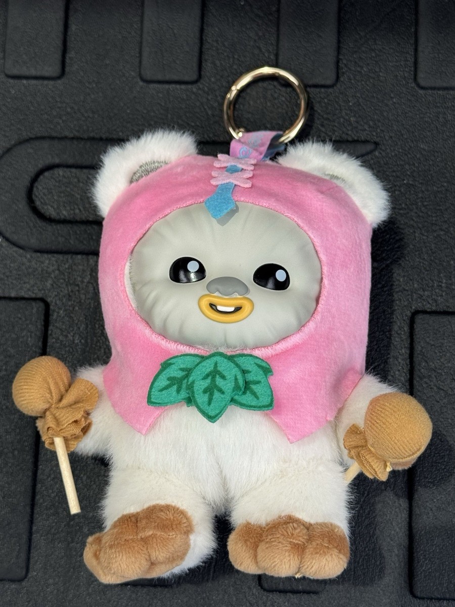 New Cosbi Disney Star Wars Ewok Plush Keychain Pop Kneesaa Pink