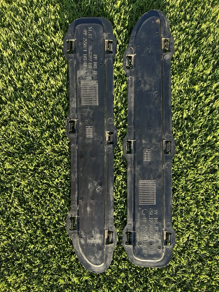 02-08 Mini Cooper S OEM parachoques trasero izquierdo y derecho rejilla insertable 7068398 7068397 Foto 3 de 4