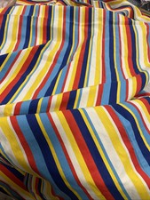 Striped Upholstery Fabric 2 Yards 25" x 44" New