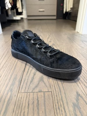 G2036 sneaker uomo TOD'S black leather/calf  CAVALLINO  shoe man