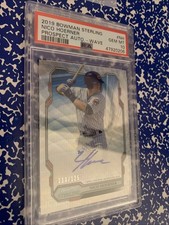 2019 Bowman Sterling  Prospect Nico Hoerner #BSPA-NH Wave Refractor /125 AU RC 