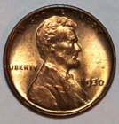 1930-P Lincoln Wheat Cent - Choice BU Red - #6695D