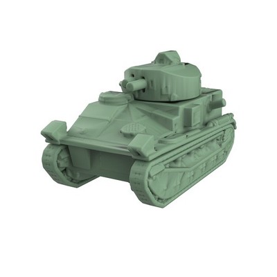 MRY-SFW 578 1/285 Vickers Mk.II Medium Tank 4pcs 6mm