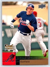 2009 Upper Deck Jordan Schafer Rookie Atlanta Braves RC #1003