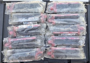 Lot of 10 Hilti HIT-RE 500 V3 Epoxy Mortar (Expired 2019) Still Soft