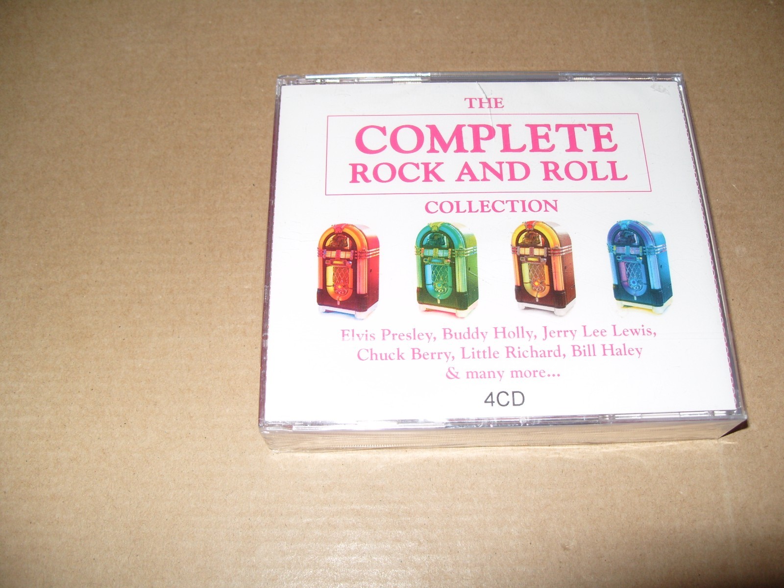Complete Rock & Roll Collection 4 CD Set Elvis Presley Eddie Cochran NEW /SEALED