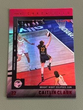 2025 Panini WNBA Caitlin Clark Chronicled INDIANA FEVER RED Holo Foil #27