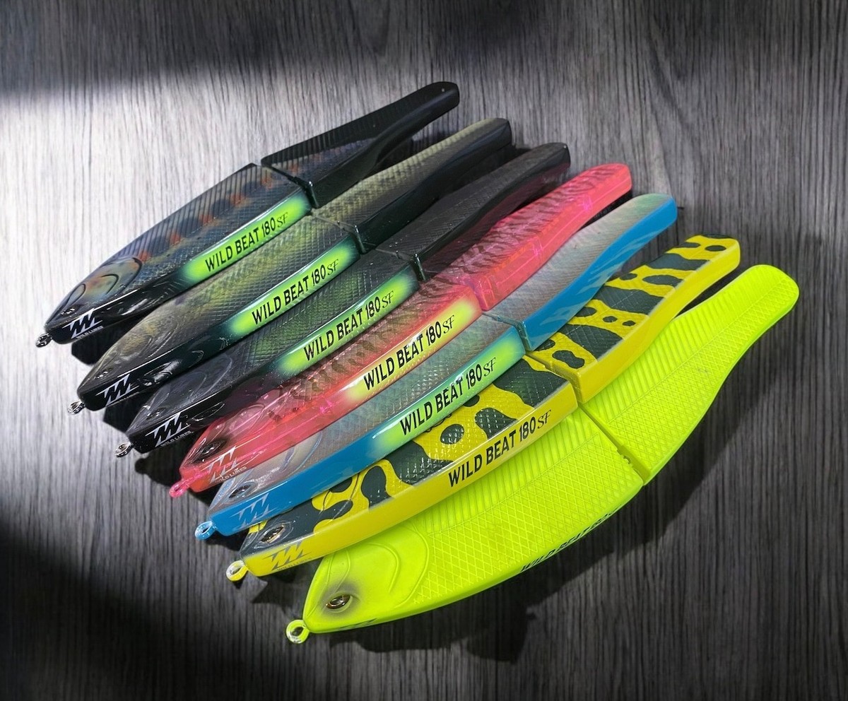 ルアー・フライ WILD BEAT 180 SF WILD LURES WILD BEAT 180 SF Half Flash Amago 1.7oz 7.08inch