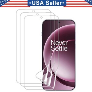 3PK Hydrogel Film Screen Protector For OnePlus 15 13 12 11 10 9 8 7 R T Pro 5G