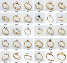 set of 30 pcs WAX PATTERNS for Lost Wax Casting silver or gold Jewelry_#4mm