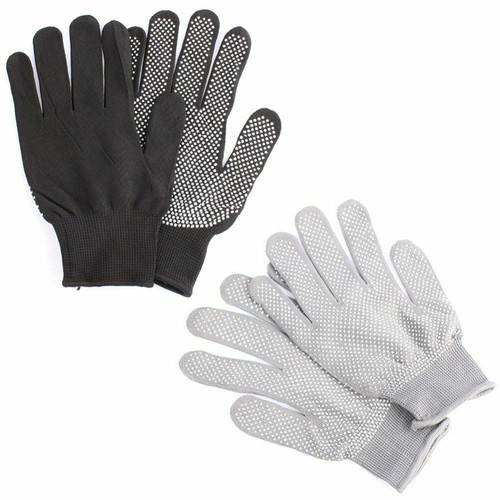 Heat Resistant Glove Hair Styling Tool For Curling Straight Flat Iron Black Heat - Picture 4 of 10