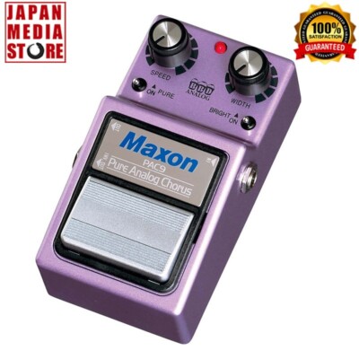 Maxon PAC9 Pure Analog Chorus Effektpedal für Gitarre Brandneu