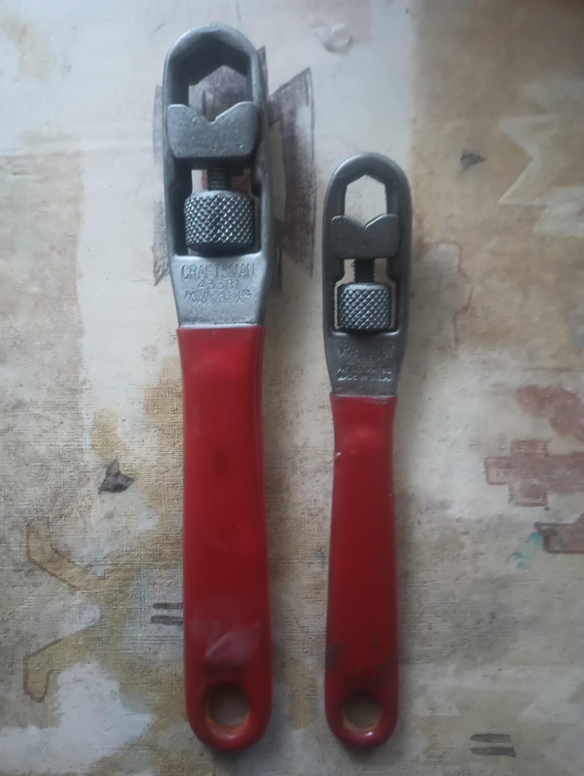 vintage craftsman adjustable wrench set eBay