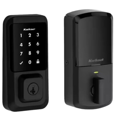 **NEW** Kwikset SmartCode 270 Touchpad Electronic Lock - Matte Black 992700-005