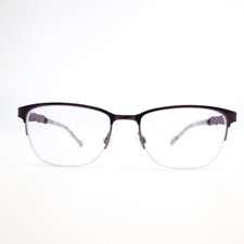 Bebe Eyeglasses Frames BB5177 500 Purple Marble Swarovski Crystals 52-17-135