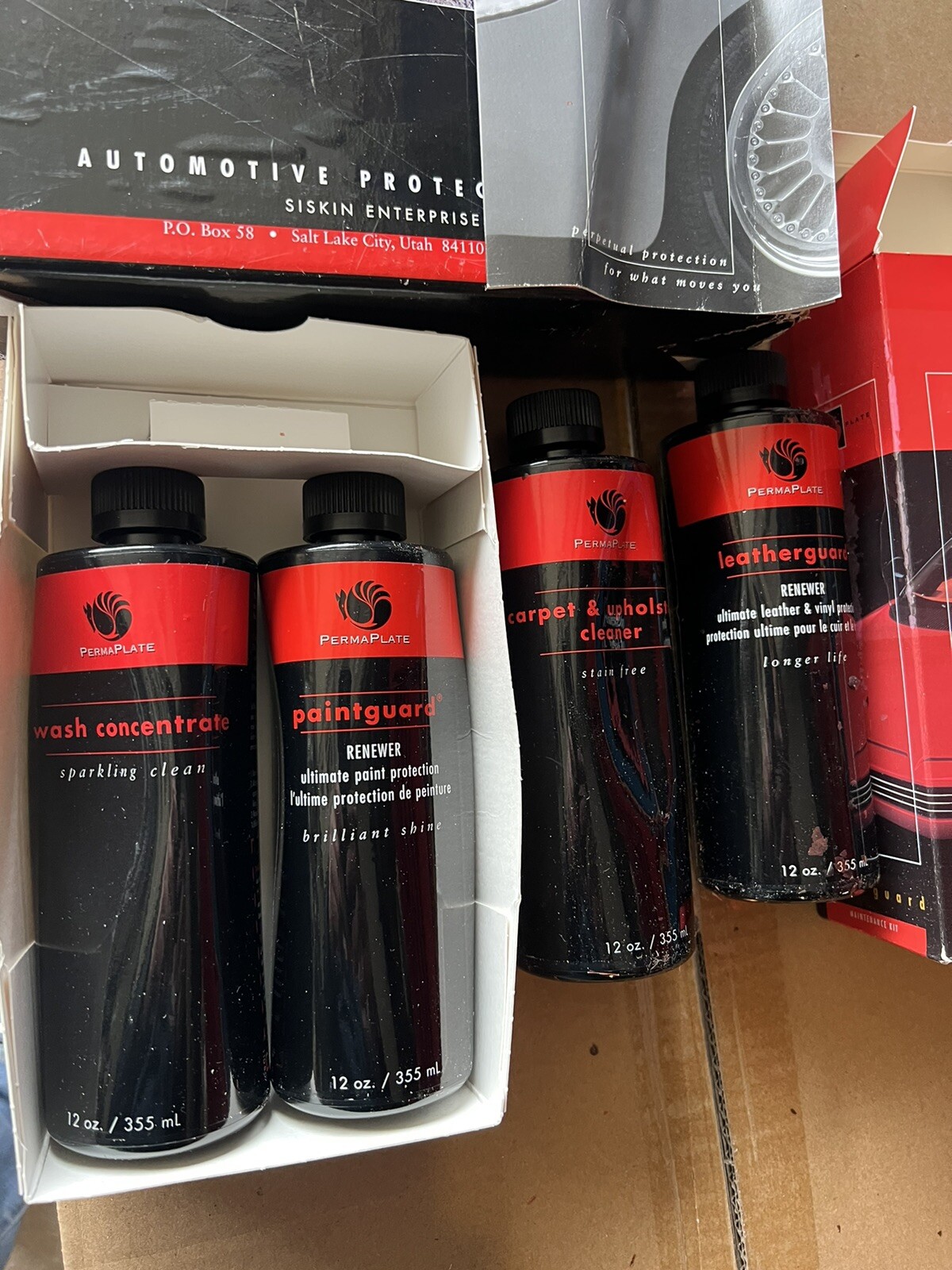Perma Plate Automotive Protection System Maintenance Kit Leather Paintguard Car EBay