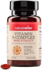 Complejo de Vitamina B para Mujer Y Hombre con Biotin B1 B2 B3 B6 B12 60 Softgel