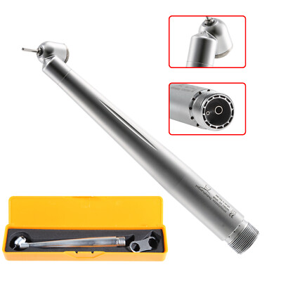 High Speed Dental Handpiece 45 degree Single Spray Push