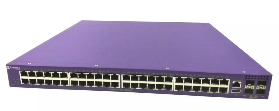 Extreme Networks 18104 Ethernet Switch 48 Ports PoE+ Gigabit V400-48P-10GE4 - Image 3 of 4