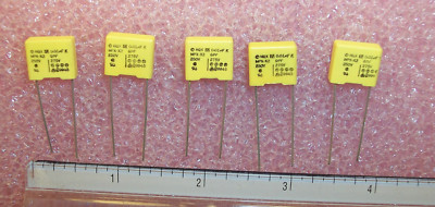 QTY (50)  .01uf 250V 275Vac 10% X2 METALLIZED POLYPROPYLENE HQX-RC100KME SEACOR