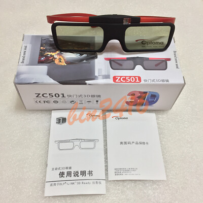 Original Optoma ZC501 projector 3D glasses For HD26 HD50 ZH33 HD290 28ES NEW 1PC