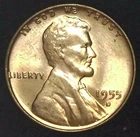 1955-D 1C Lincoln Wheat Cent Brilliant Uncirculated 24uh0813-4