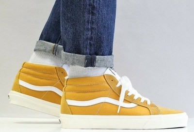vans sk8 mid sunflower
