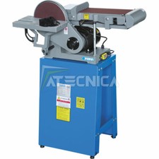 Levigatrice a nastro inclinabile combinata FERVI 0662 carteggiatrice 1219x152