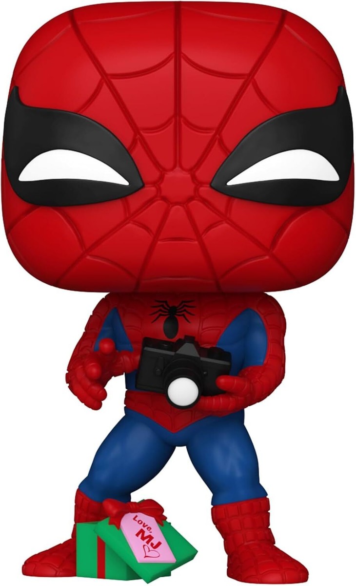 Funko Pop Marvel 1441 Holiday Spider-Man with Open Gift Funko Pop Marvel 1441 Holiday Spider-Man with Open Gift