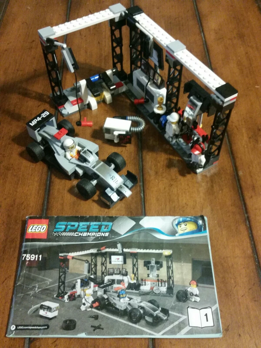 Lego speed champions pit stop sale