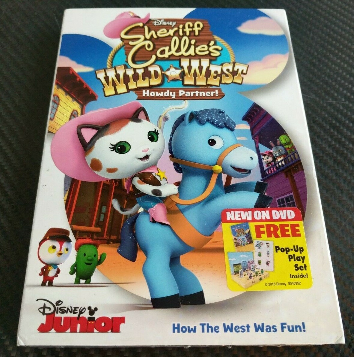 Disney's Sheriff Callie's Wild West Howdy Partner (DVD, 2015) New w