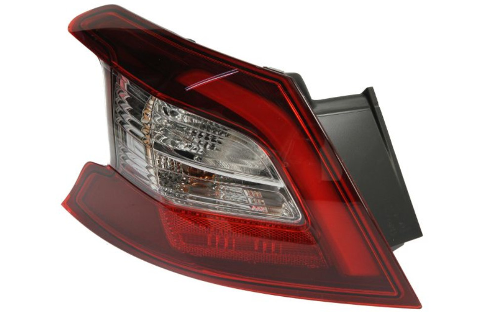 Feu arrière gauche Peugeot 308 II en polycarbonate anti-jaunissement