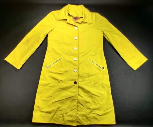 Tory Burch Wmn's Sz 8 Yellow Button 