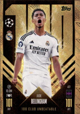 TOPPS UCC 24-25 ベリンガムサインカード　50枚限定 Amazon.co.jp: TOPPS Jude Bellingham ジュード・ベリンガム