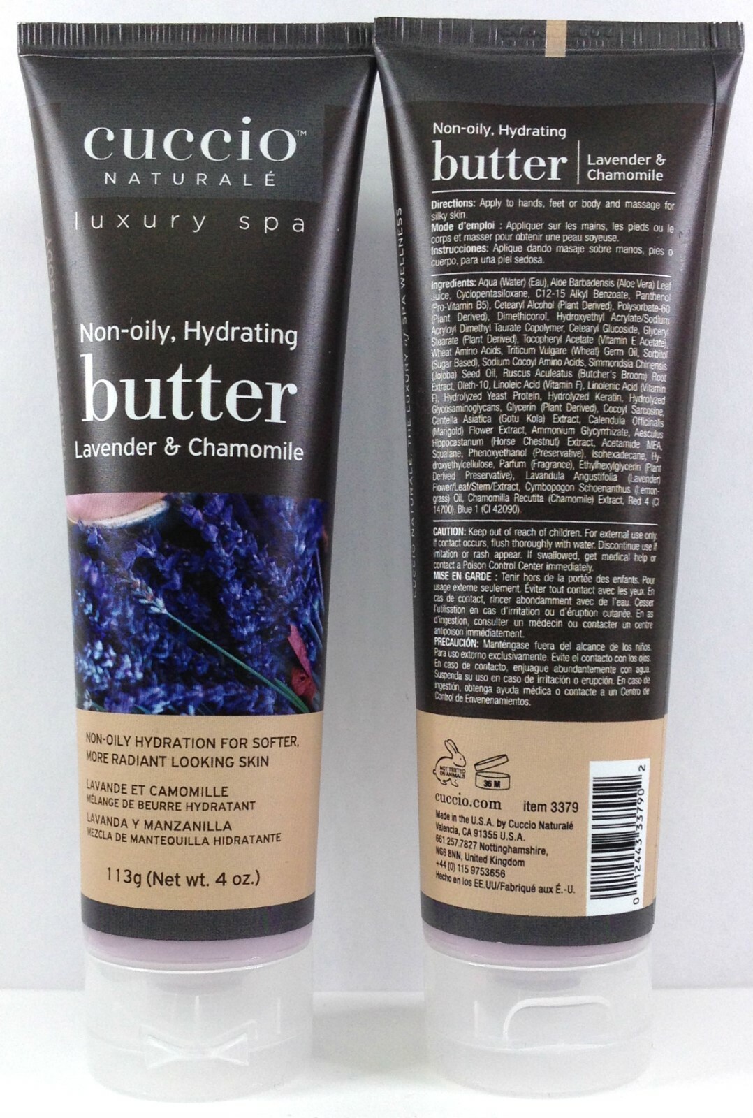 CUCCIO Naturale - Hands,Feet & Body Care Butter Blend 4oz/113g - Pick Any