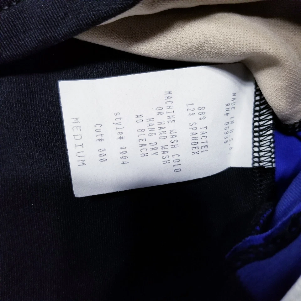 KOS EE. UU. Top Corto Mediano Yoga Sujetador Gimnasio Ropa Activa Negro Púrpura Hecho en América Nuevo con Etiquetas Foto 3 de 4