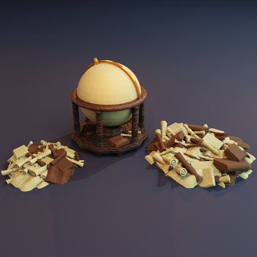 Dungeons & Dragons DND, RPG, Wargaming - Scenery, Terrain - Library Furnishings - Picture 10 of 44