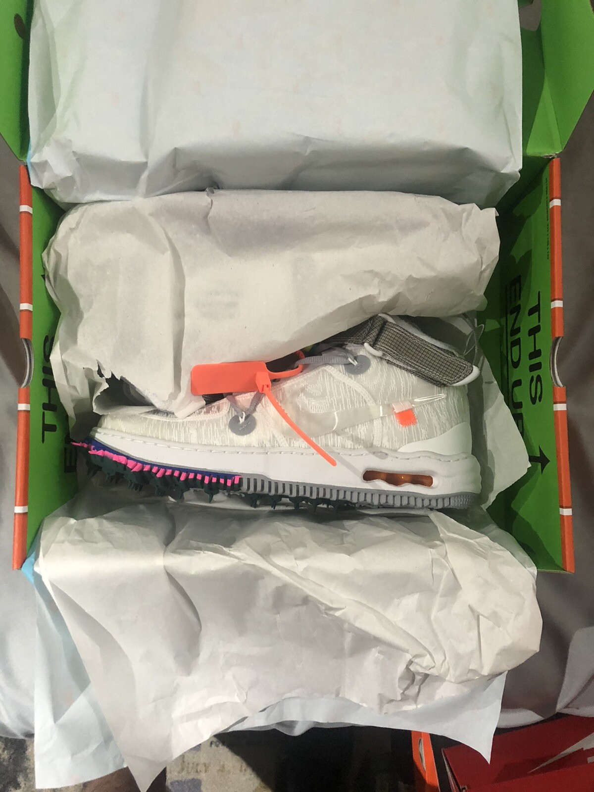 OFF WHITE X NIKE Nike Air Force 1 Mid x Off bianche ""bianche"" da uomo DO6290 100 taglia 12