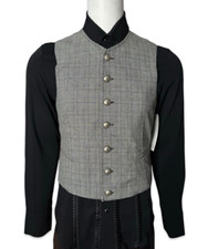 SHRINE CORSICA GOTHIC ARISTOCRAT VAMPIRE VEST JACKET VICTORIAN FORMAL STEAMPUNK