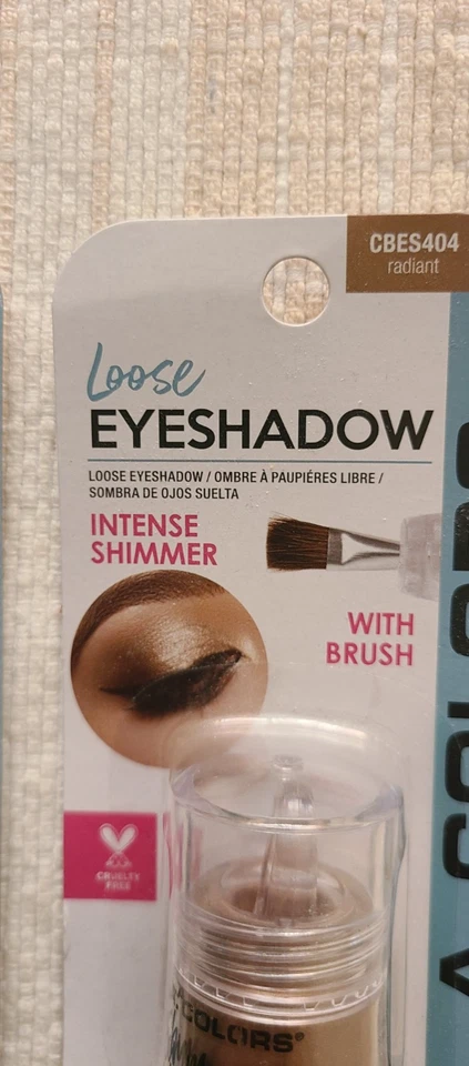 L.A. Sombra de ojos suelta brillante radiante Colors Please Read CBES404 nueva Foto 2 de 3