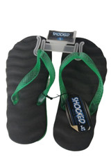 Shocked Boys Sandals ZTB-1003/A Black/Green- Large 1-2