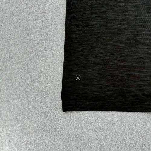 Lululemon Active Top Men's Medium Black Green Short Sleeve Metal Vent Tech Gym - Picture 6 of 9